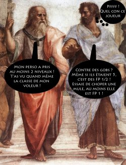 Platon et Socrate à Athènes